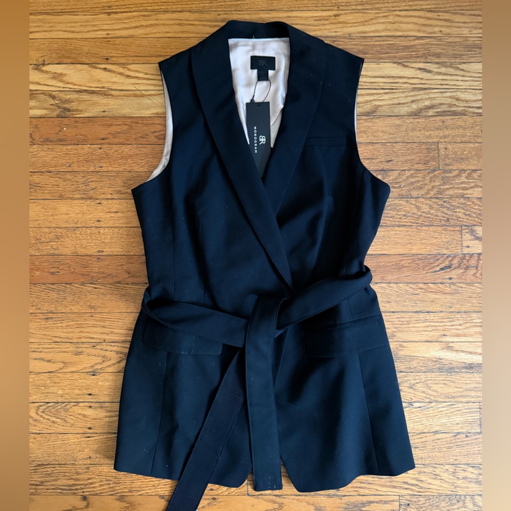 Vintage Banana Republic Belted Vest